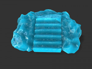 Stairs Stone 10 3D-Modell