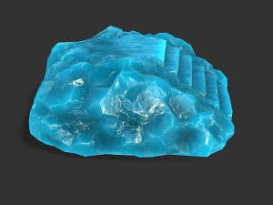 Stairs Stone 10 3D-Modell