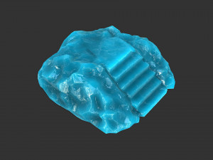Stairs Stone 10 3D-Modell