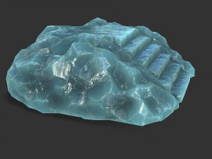 Stairs Stone 11 3D Model