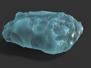 Stairs Stone 11 Model 3D
