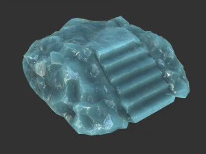 Stairs Stone 11 3D Model