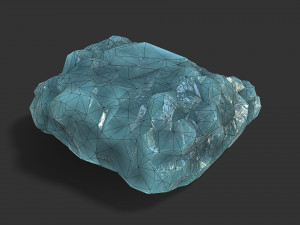Stairs Stone 11 Model 3D
