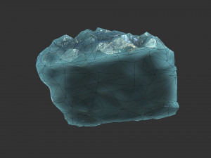 Stairs Stone 11 Model 3D
