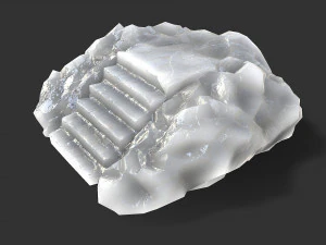 Stairs Stone 12 3D Model