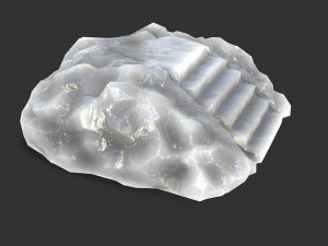Stairs Stone 12 3D Model