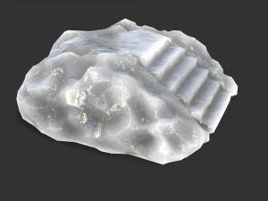 Stairs Stone 12 3D Model