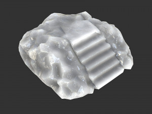Stairs Stone 12 3D Model