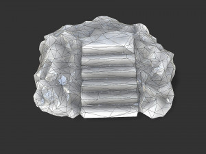 Stairs Stone 12 3D Model