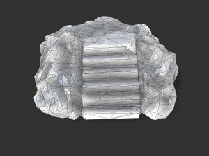 Stairs Stone 12 3D Model