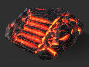 Stairs Stone 13 3D Model
