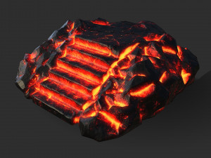 Stairs Stone 13 3D-Modell