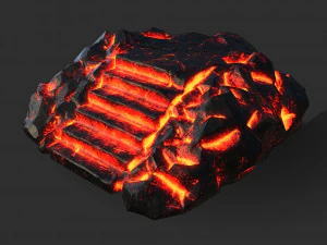 Stairs Stone 13 3D Model