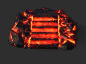 Stairs Stone 13 3D-Modell