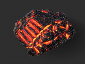 Stairs Stone 13 3D-Modell