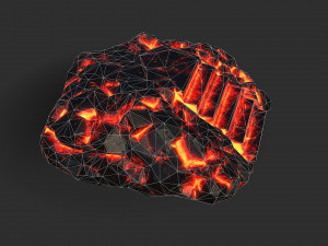 Stairs Stone 13 3D-Modell