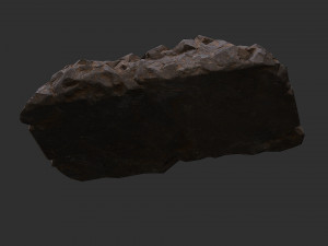 Stairs stone staircase 01 Model 3D