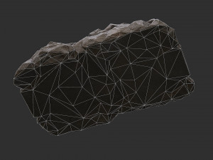 Stairs stone staircase 02 Modelo 3D