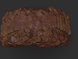 Stairs stone staircase 03 Modelo 3D