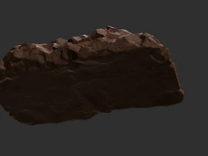 Stairs stone staircase 04 3D Model