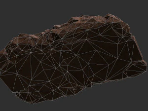 Stairs stone staircase 04 3D Model