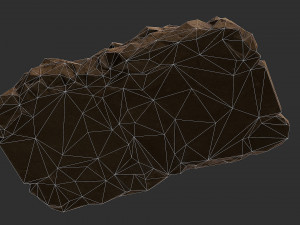 Stairs stone staircase 05 3D Model