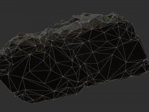 Stairs stone staircase 06 3D Model