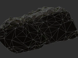 Stairs stone staircase 06 3D Model
