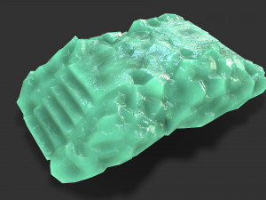 Stairs stone staircase 09 Modello 3D