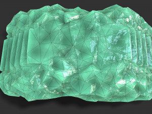 Stairs stone staircase 09 Modello 3D
