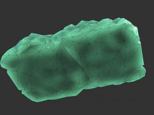 Stairs stone staircase 09 3D Model