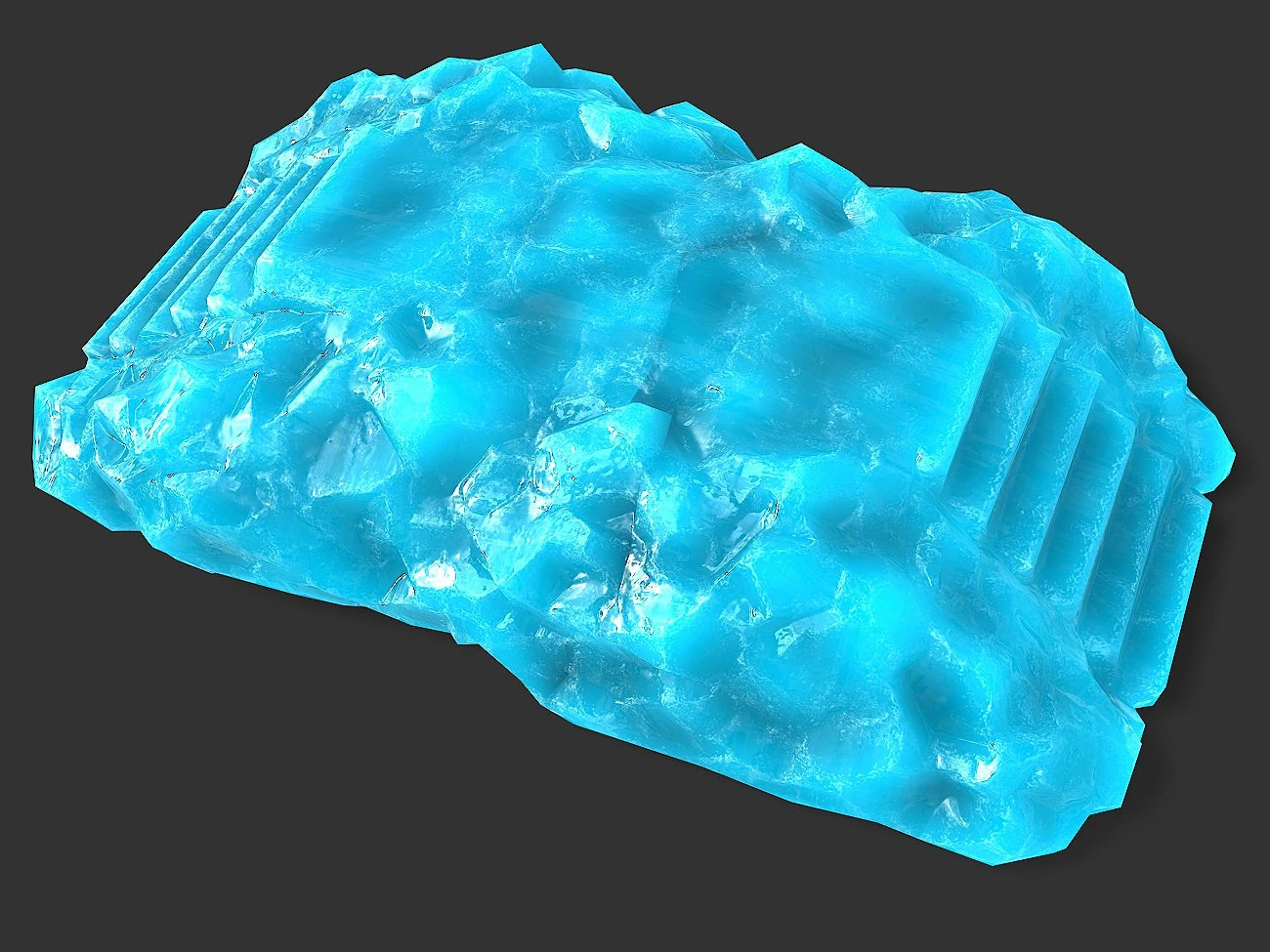 Stairs stone staircase 10 3D Model .c4d .max .obj .3ds .fbx .stl .blend 