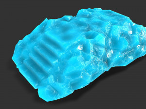 Stairs stone staircase 10 Model 3D
