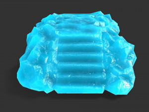 Stairs stone staircase 10 Model 3D
