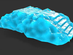 Stairs stone staircase 10 3D Model