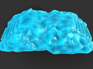 Stairs stone staircase 10 Model 3D