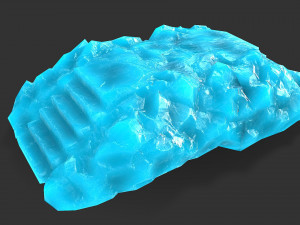 Stairs stone staircase 10 Model 3D