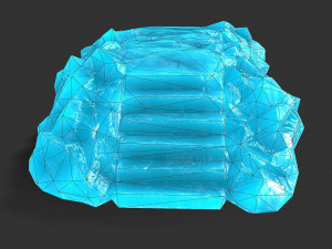 Stairs stone staircase 10 Model 3D