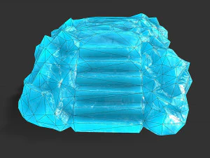 Stairs stone staircase 10 3D Model