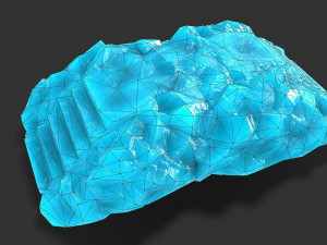 Stairs stone staircase 10 Model 3D
