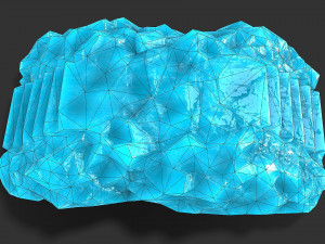 Stairs stone staircase 10 Model 3D