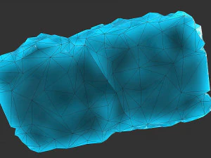 Stairs stone staircase 10 3D Model