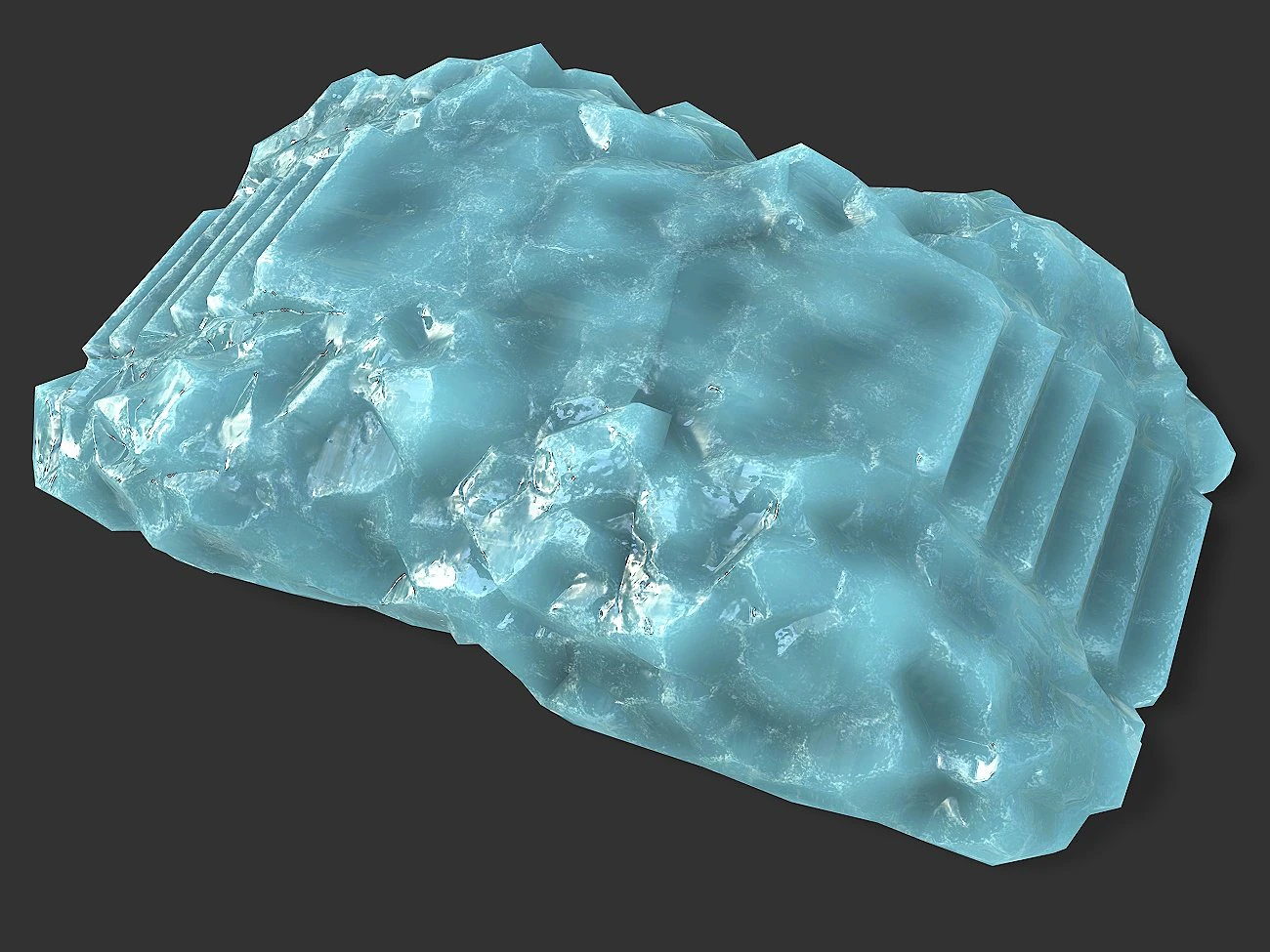 Stairs stone staircase 11 3D Model .c4d .max .obj .3ds .fbx .stl .blend 