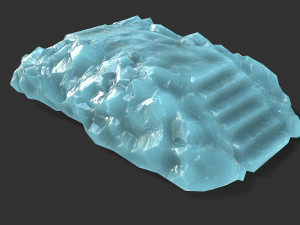 Stairs stone staircase 11 Model 3D
