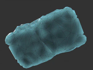 Stairs stone staircase 11 3D Model