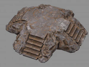 Staris Rock 01 3D Model