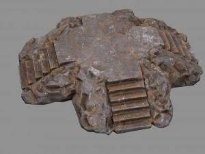 Staris Rock 01 3D Model