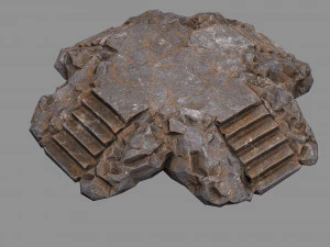 Staris Rock 01 3D Model
