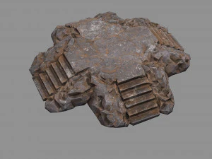 Staris Rock 01 3D Model