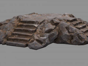 Staris Rock 01 3D Model